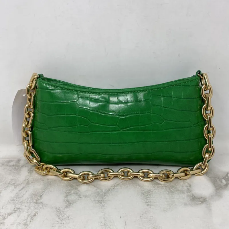 ZARA WOMEN'S BAG green gold made by Zara
