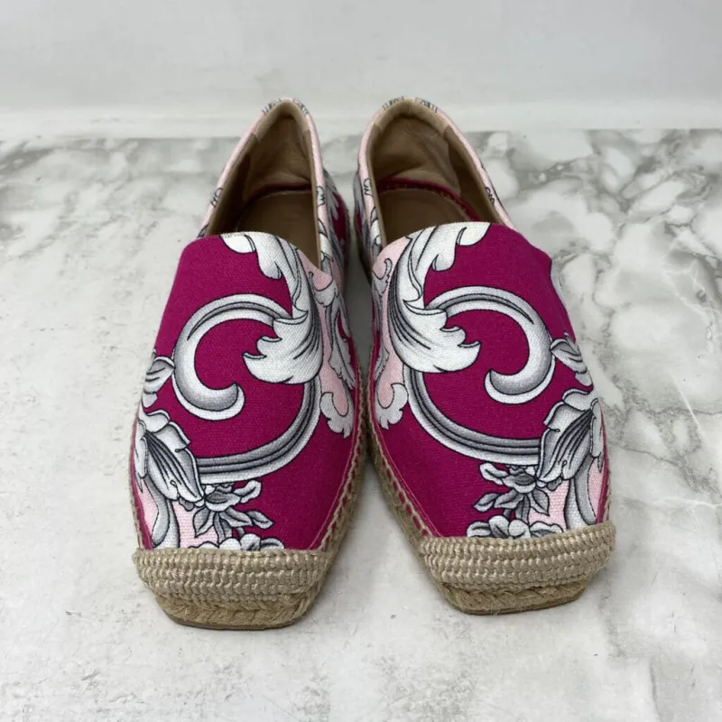 VERSACE WOMEN'S FOOTWEAR pink grey 37.5 made by Versace