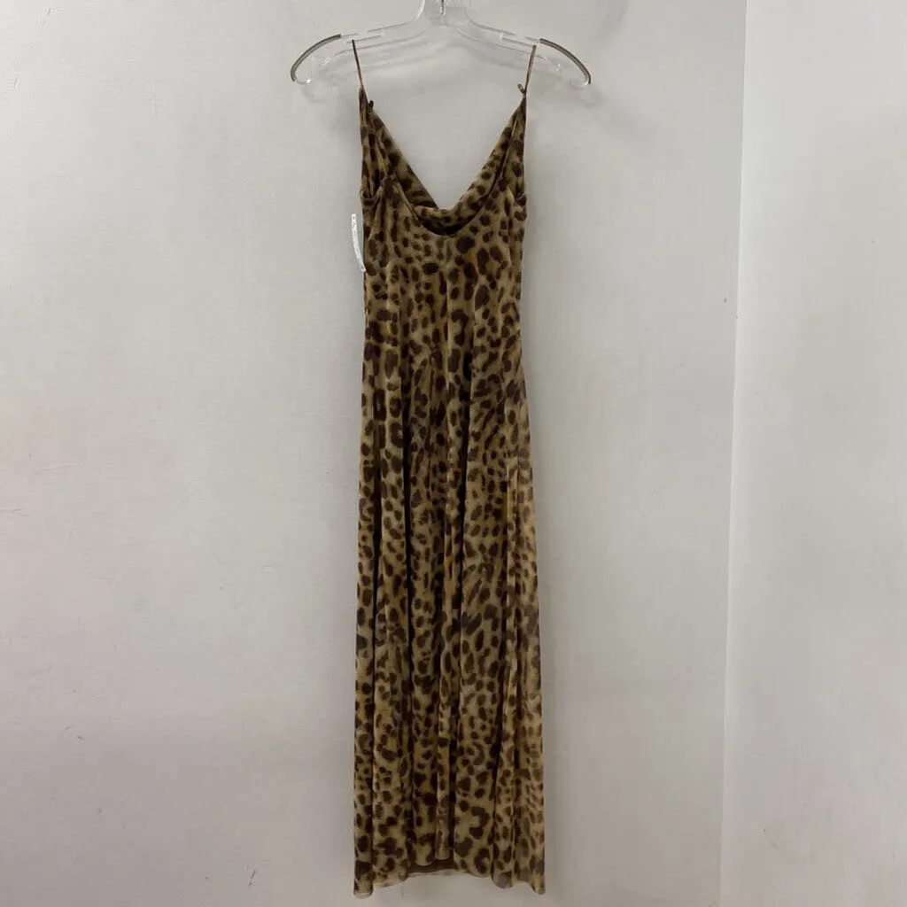 ZARA WOMEN'S DRESS brown beige S sold by The Comeback product image thumbnail 2