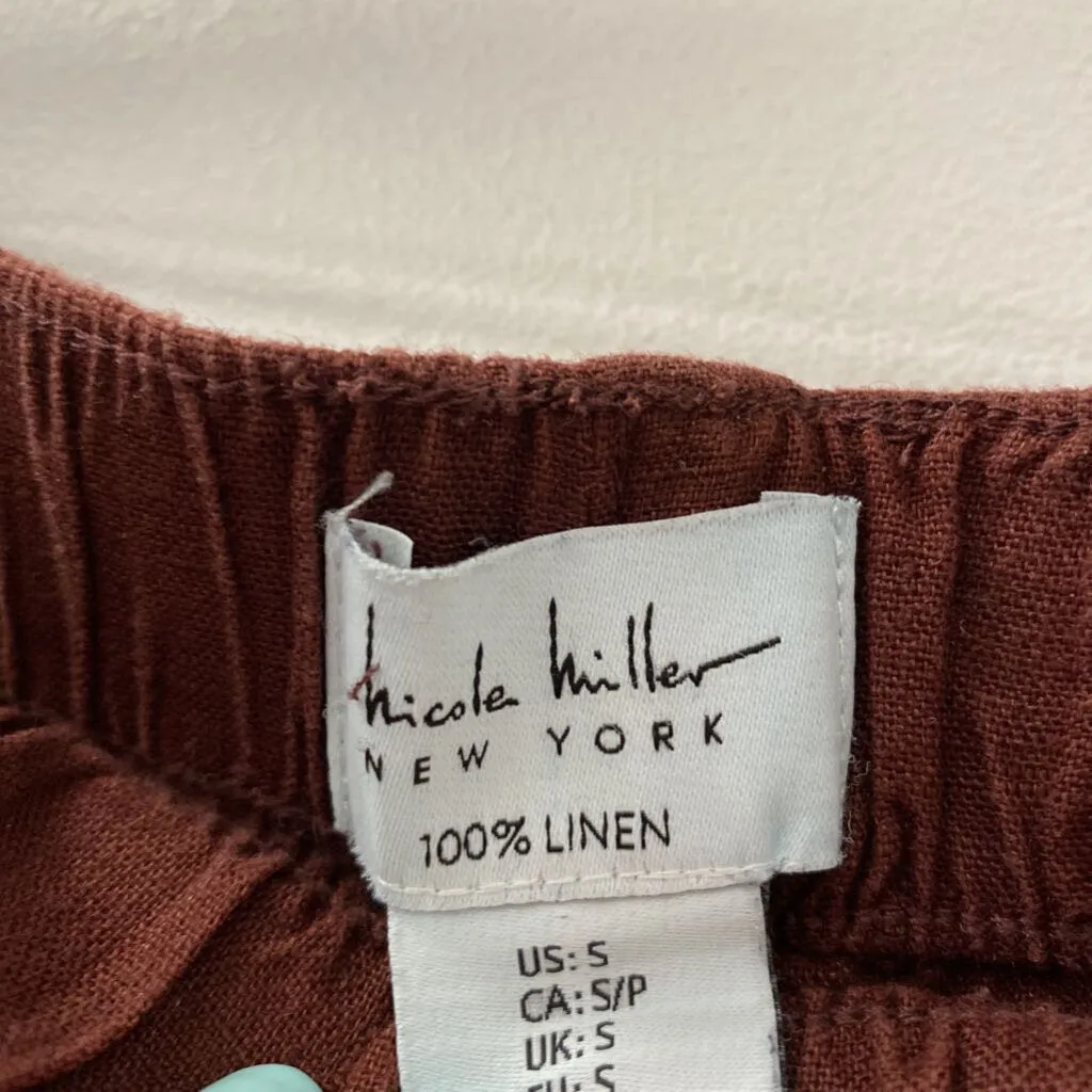 NICOLE MILLER WOMEN'S PANTS brown S sold by The Comeback product image thumbnail 3