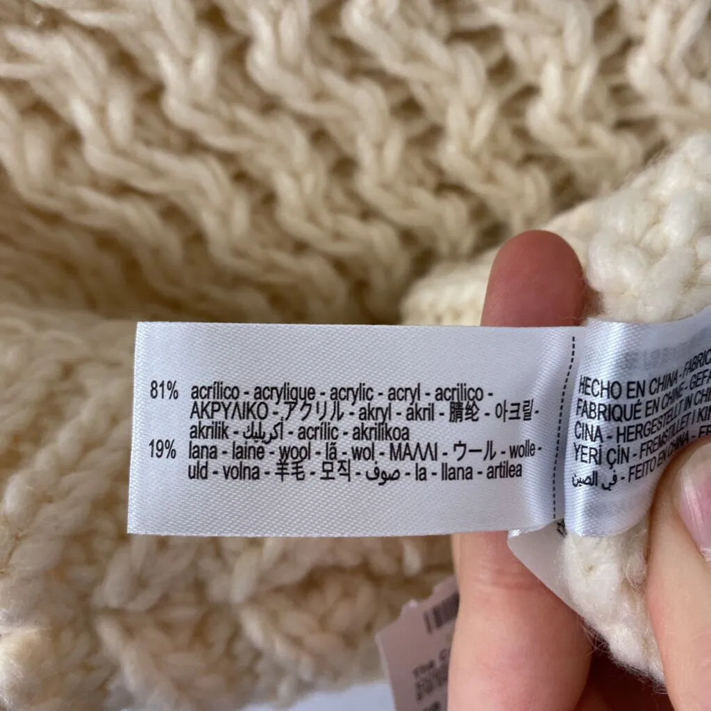 ZARA WOMEN'S SWEATER cream M sold by The Comeback product image thumbnail 4
