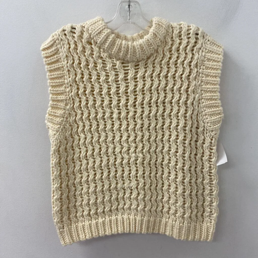 ZARA WOMEN'S SWEATER cream M sold by The Comeback
