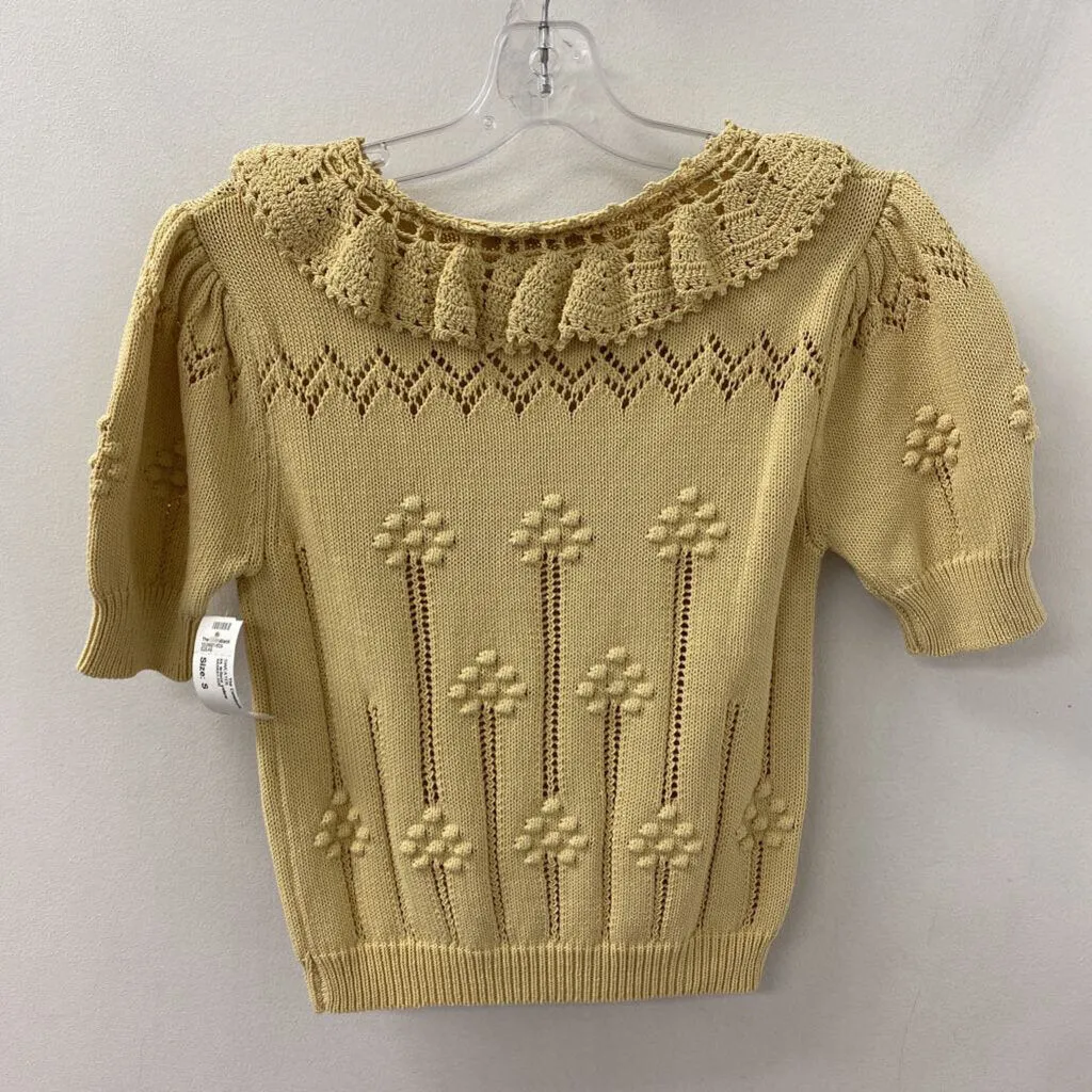 ZARA WOMEN'S SWEATER yellow S sold by The Comeback product image thumbnail 2