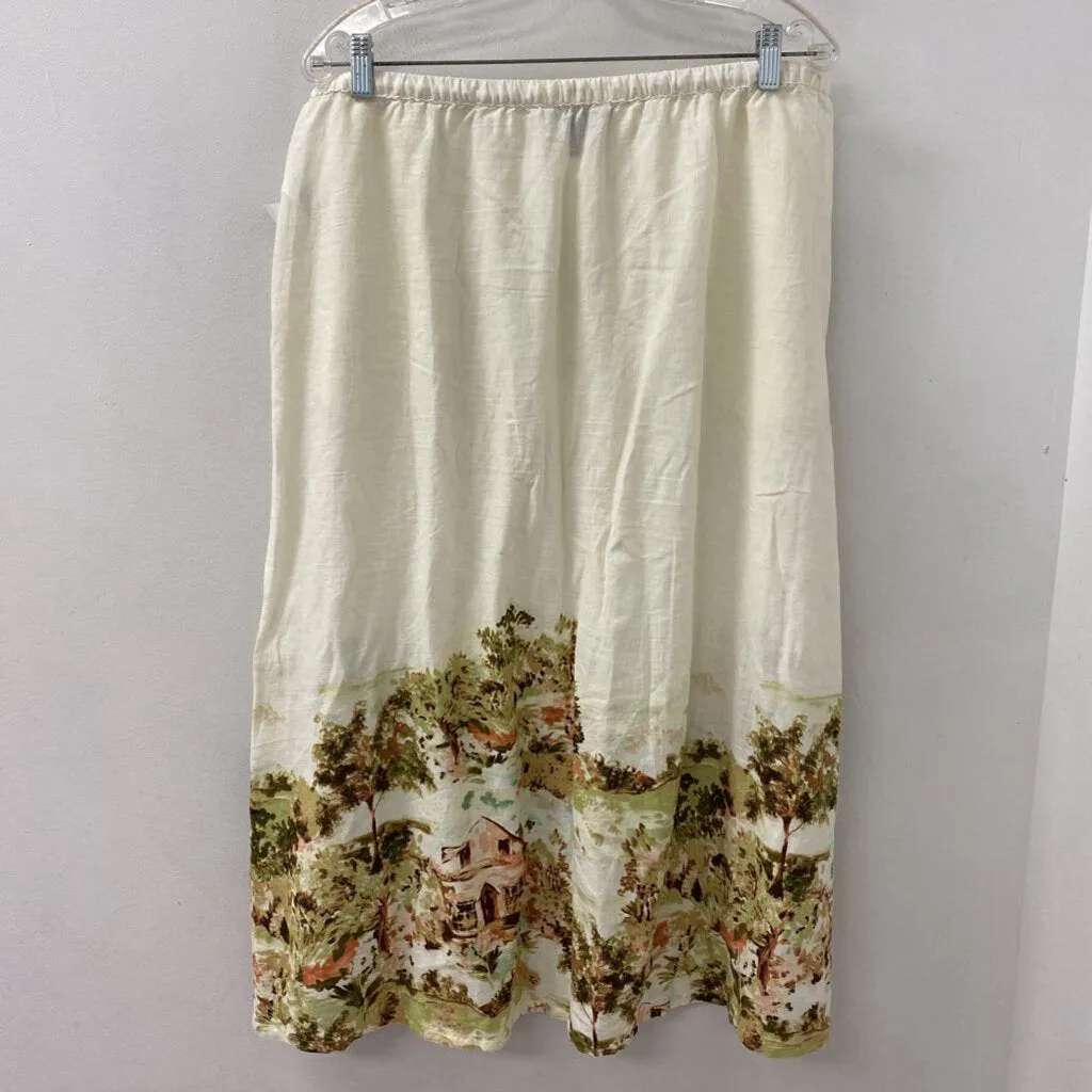 TAHARI WOMEN'S SKIRT cream multi XL sold by The Comeback product image thumbnail 3