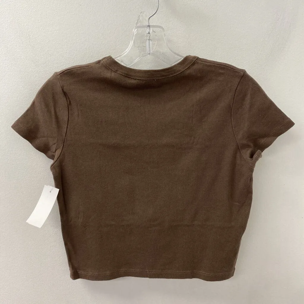 WOMEN'S T-SHIRT brown beige L sold by The Comeback product image thumbnail 2