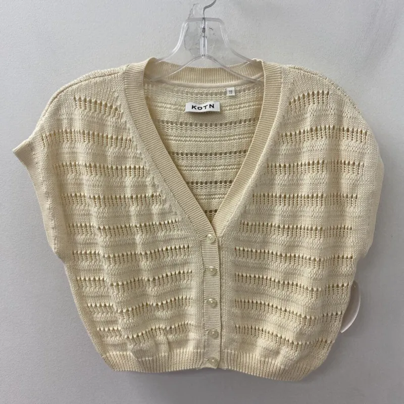 KOTN WOMEN'S CARDIGAN cream XS made by Kotn