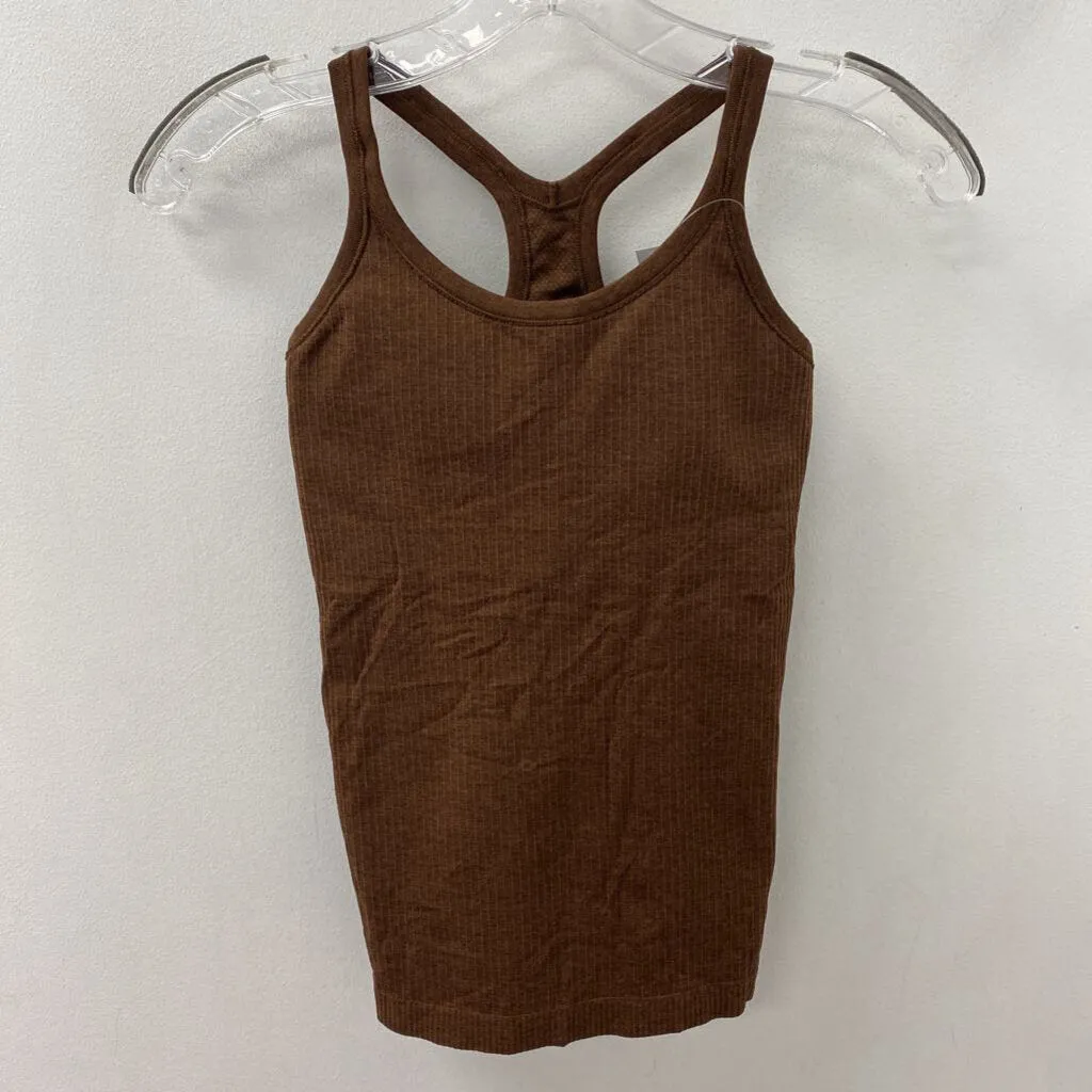 LULULEMON WOMEN'S ACTIVE TOP brown 4 sold by The Comeback
