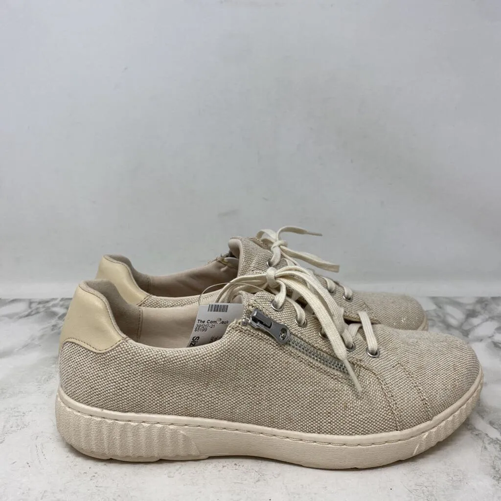 CLARKS WOMEN'S SNEAKERS beige 10W sold by The Comeback product image thumbnail 3