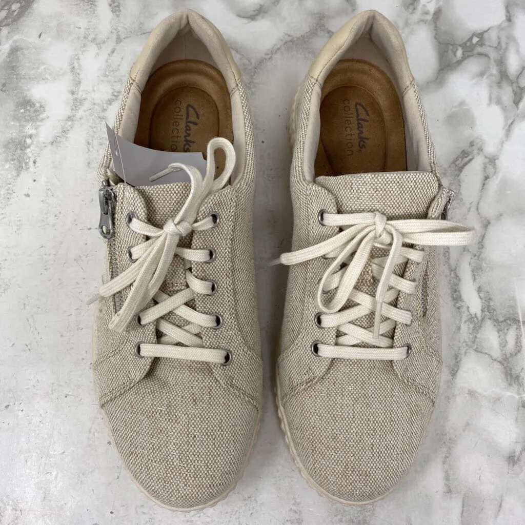 CLARKS WOMEN'S SNEAKERS beige 10W sold by The Comeback product image thumbnail 5