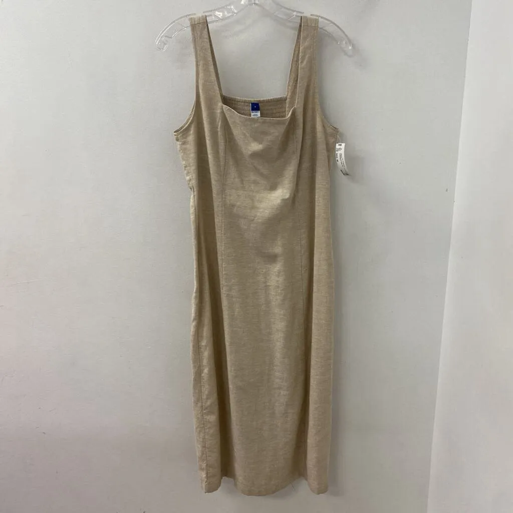 OLD NAVY WOMEN'S DRESS beige mix M sold by The Comeback