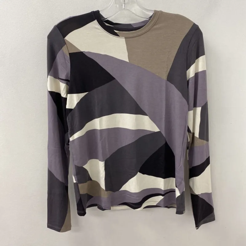 REITMANS WOMEN'S TOP colour blocked M made by Reitmans