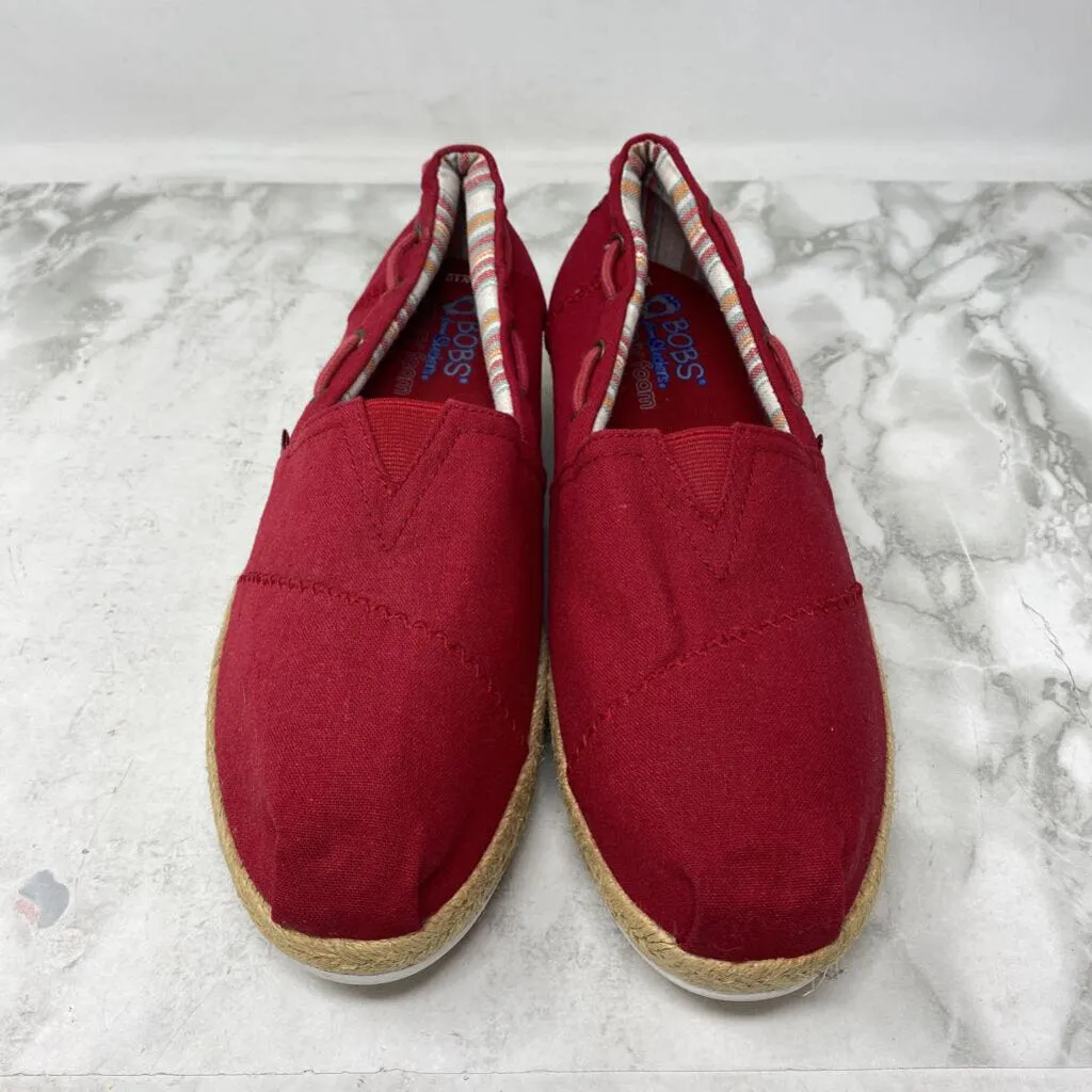 SKECHERS WOMEN'S FLATS red 10 sold by The Comeback
