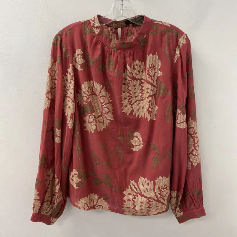WOMEN'S BLOUSE/SHIRT dusty rose 6 made by The Comeback