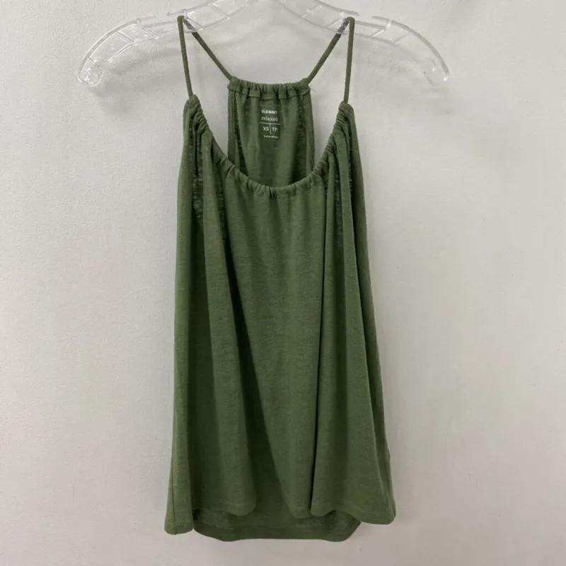 OLD NAVY WOMEN'S TANK/CAMI olive XS made by Old Navy