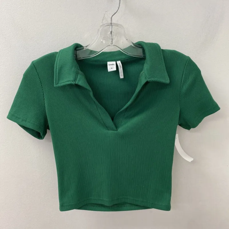 TWIK WOMEN'S TOP kelly green S made by The Comeback