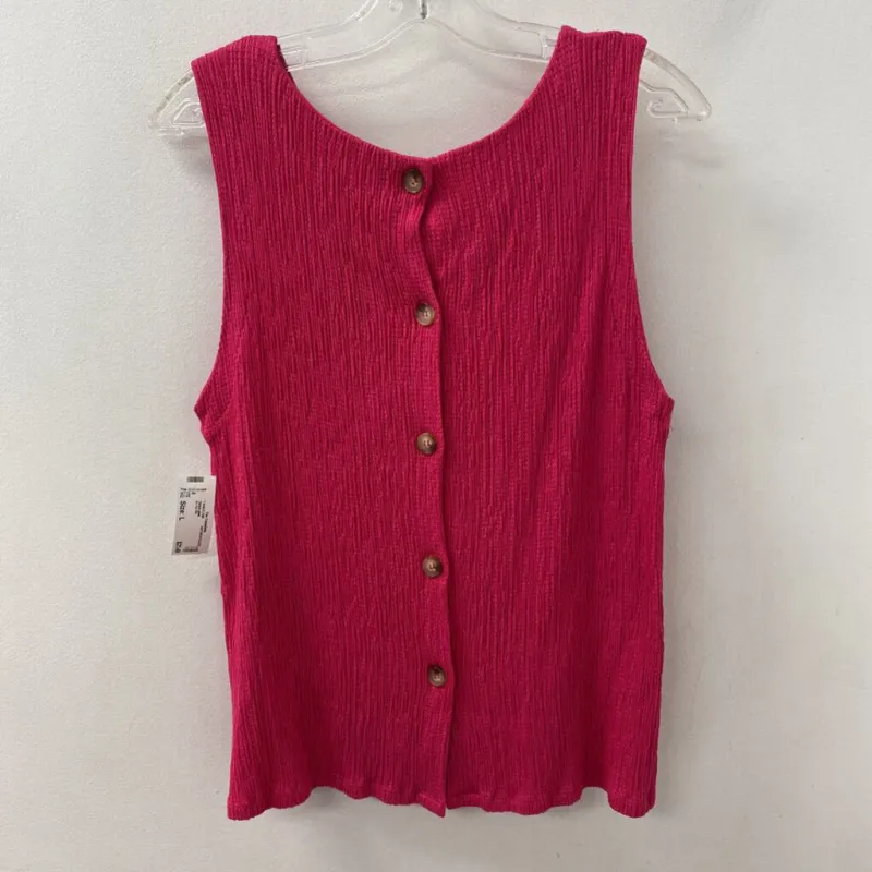 ANTHROPOLOGIE WOMEN'S TANK/CAMI pink L made by Anthropologie