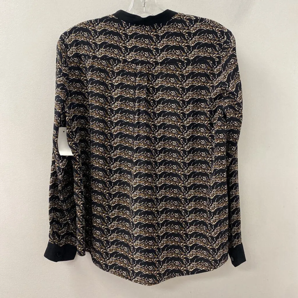 The Kooples WOMEN'S BLOUSE/SHIRT black brown S sold by The Comeback product image thumbnail 2