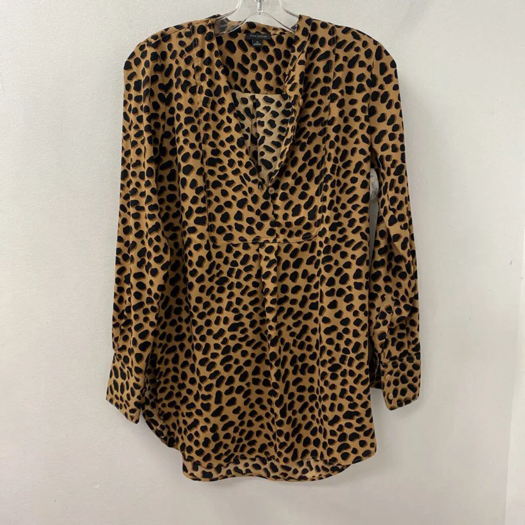 ANN TAYLOR WOMEN'S BLOUSE/SHIRT animal print XS sold by The Comeback