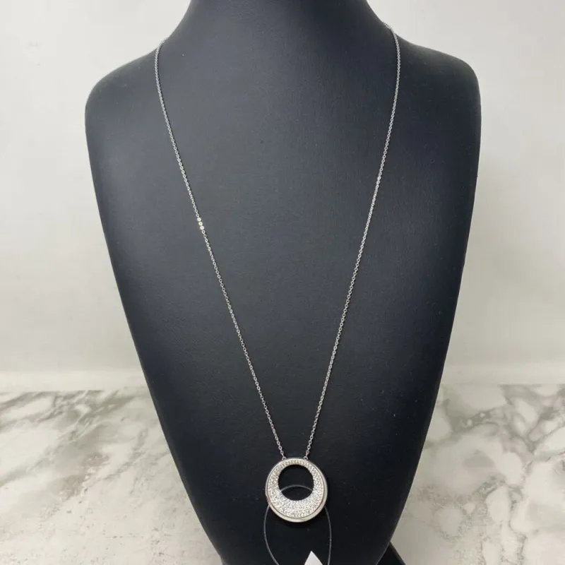 SWAROVSKI WOMEN'S NECKLACE silver made by Swarovski