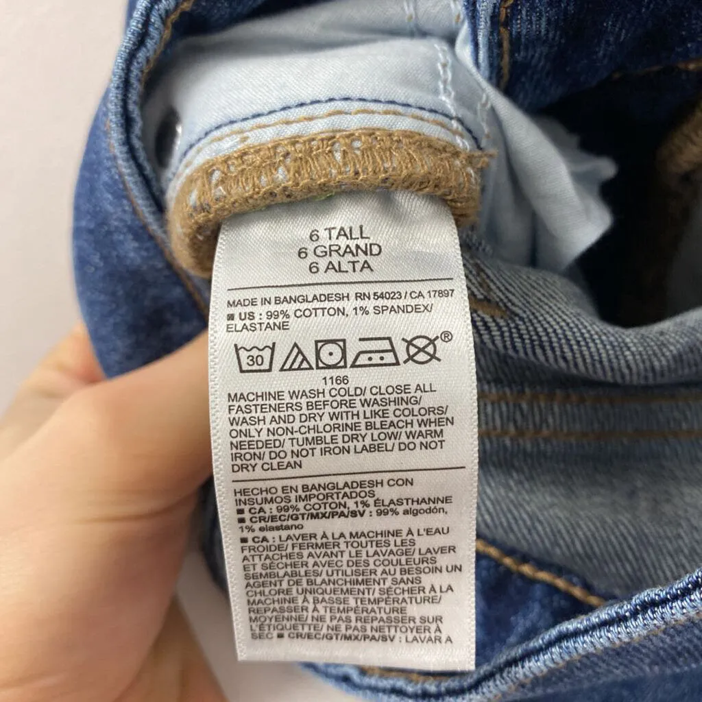 OLD NAVY WOMEN'S JEANS blue 6 tall sold by The Comeback product image thumbnail 3