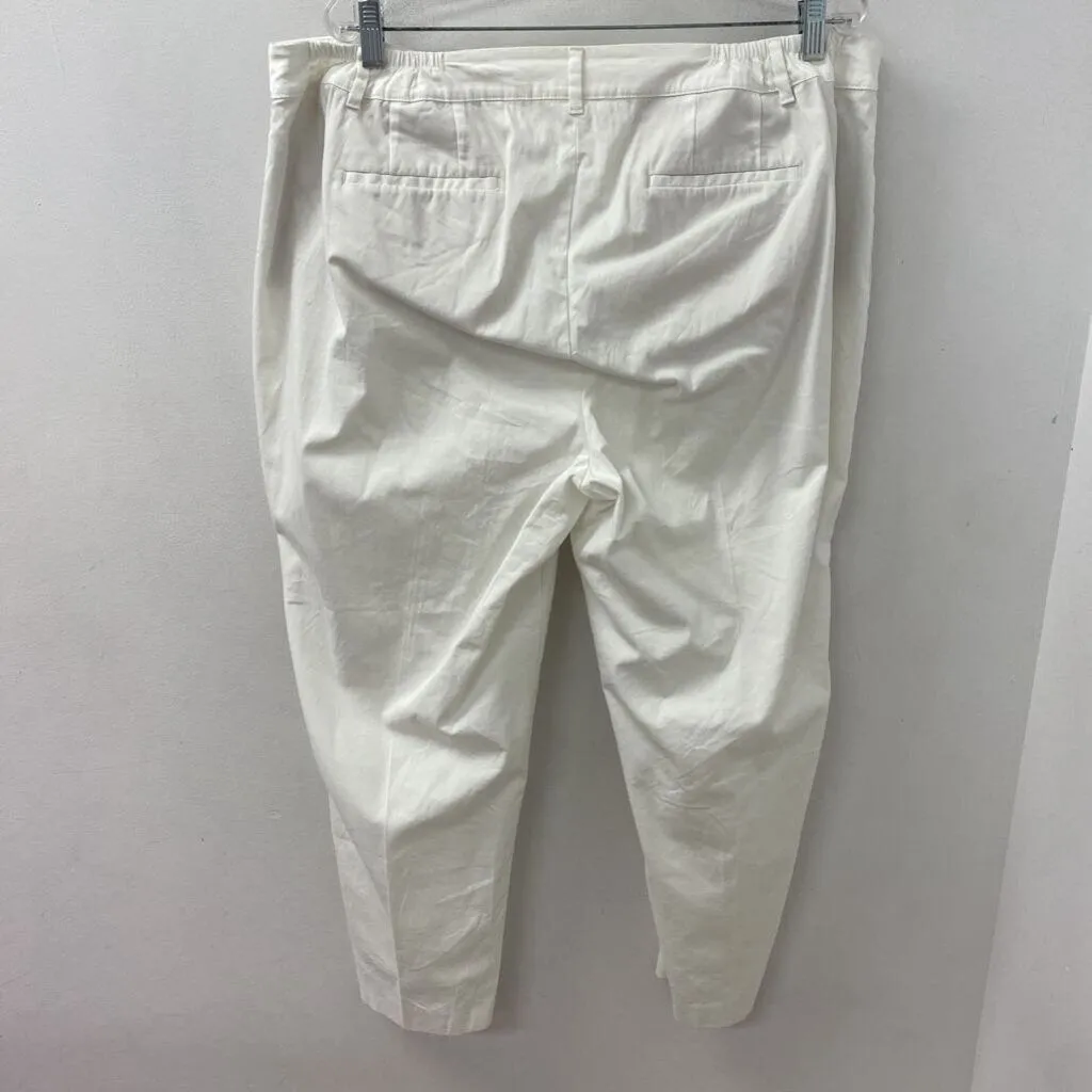 TALBOTS WOMEN'S PLUS BOTTOM white 18W sold by The Comeback product image thumbnail 2
