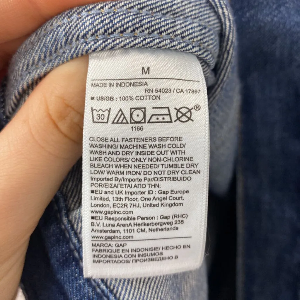 GAP WOMEN'S DENIM JACKET blue M sold by The Comeback product image thumbnail 3