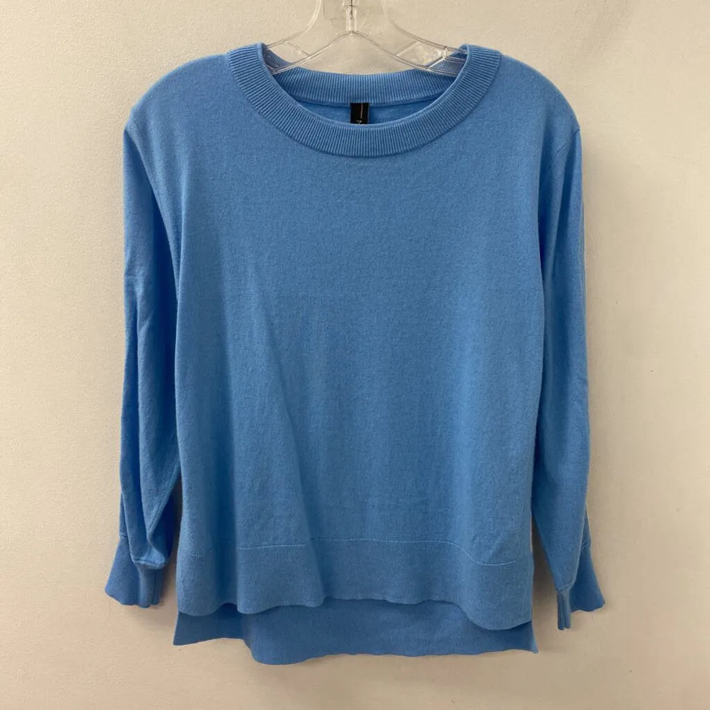 MARC CAIN WOMEN'S SWEATER blue white S sold by The Comeback