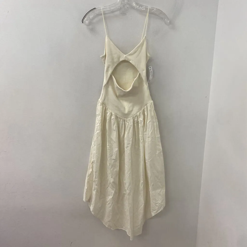 ZARA WOMEN'S DRESS cream S sold by The Comeback