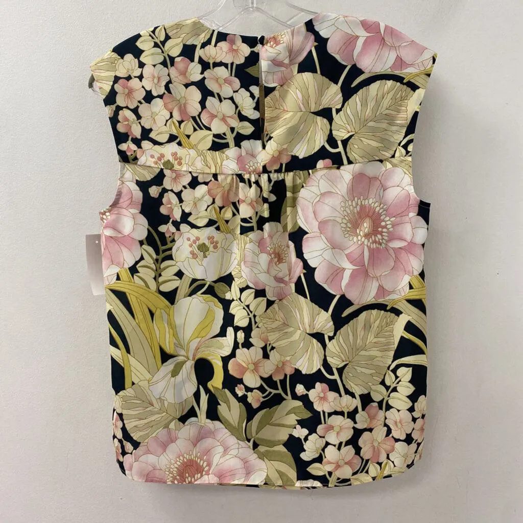 TED BAKER WOMEN'S TANK/CAMI black multi floral 6 US sold by The Comeback product image thumbnail 2