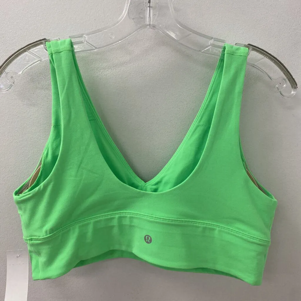 LULULEMON WOMEN'S ACTIVE BRA lime 12 sold by The Comeback product image thumbnail 2