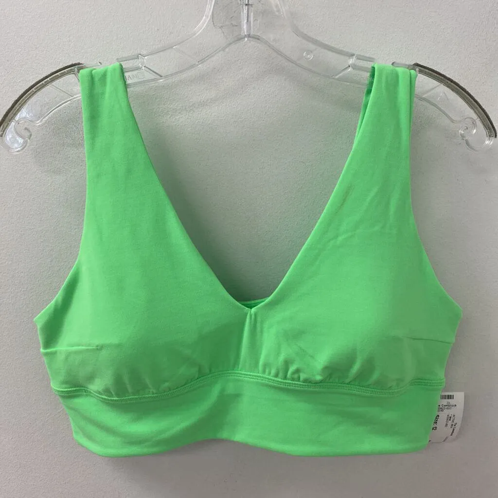 LULULEMON WOMEN'S ACTIVE BRA lime 12 sold by The Comeback