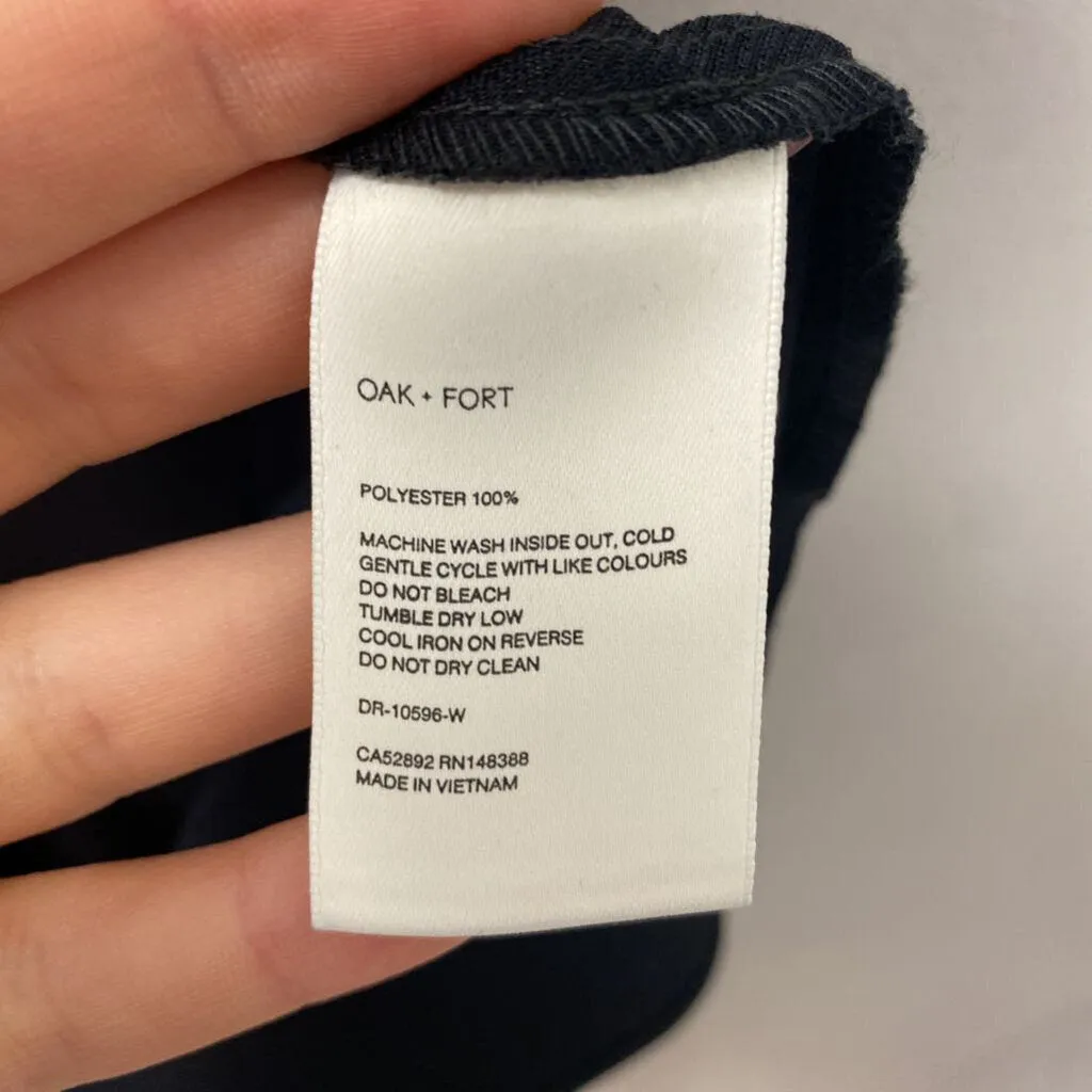 OAK + FORT WOMEN'S DRESS black S sold by The Comeback product image thumbnail 4