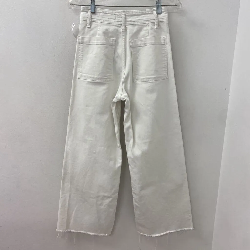 ZARA WOMEN'S JEANS white 4 sold by The Comeback product image thumbnail 2