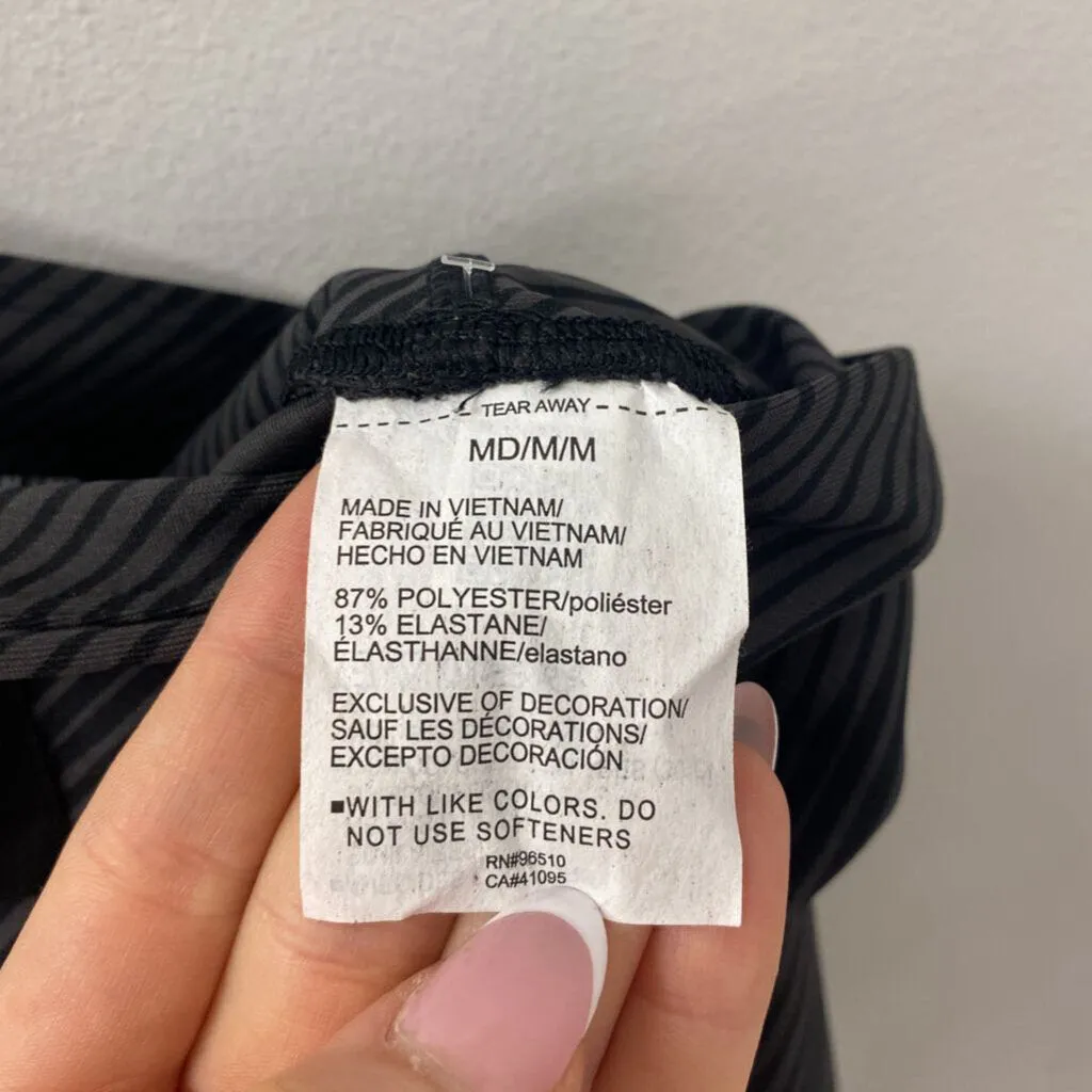UNDER ARMOUR WOMEN'S ACTIVE BOTTOM black taupe stripe M sold by The Comeback product image thumbnail 4