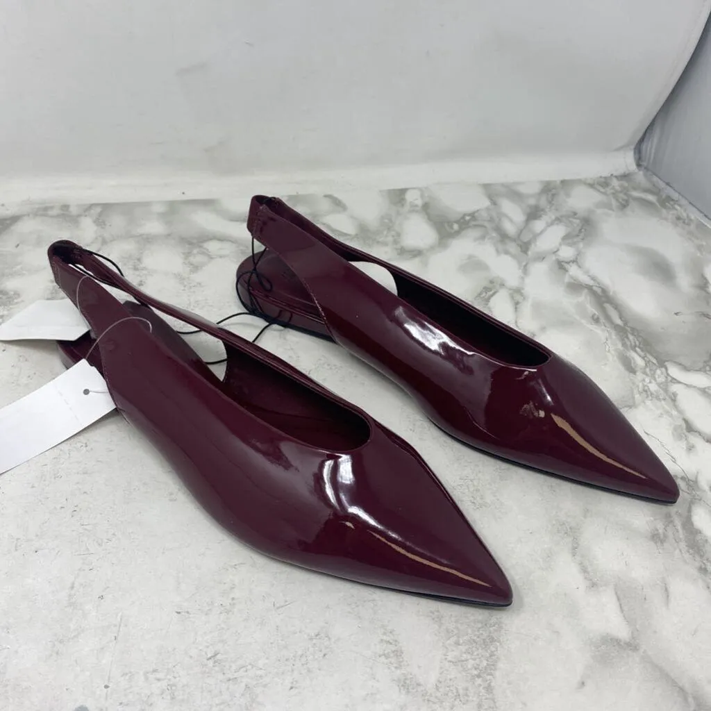 H&M WOMEN'S FLATS burgundy 41 sold by The Comeback product image thumbnail 3