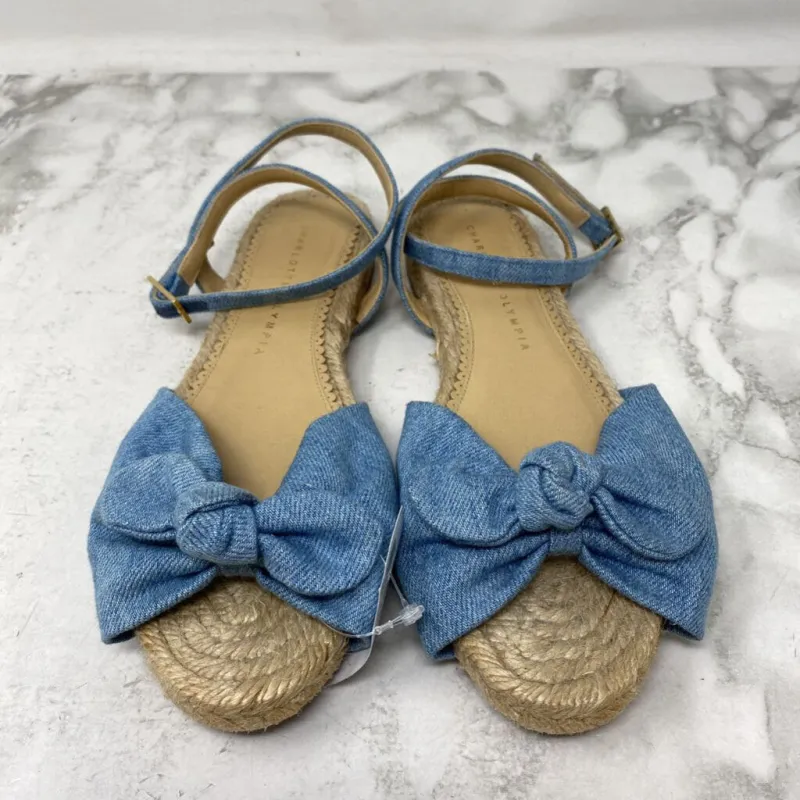 CHARLOTTE OLYMPIA WOMEN'S SANDALS blue 36 made by Charlotte Olympia
