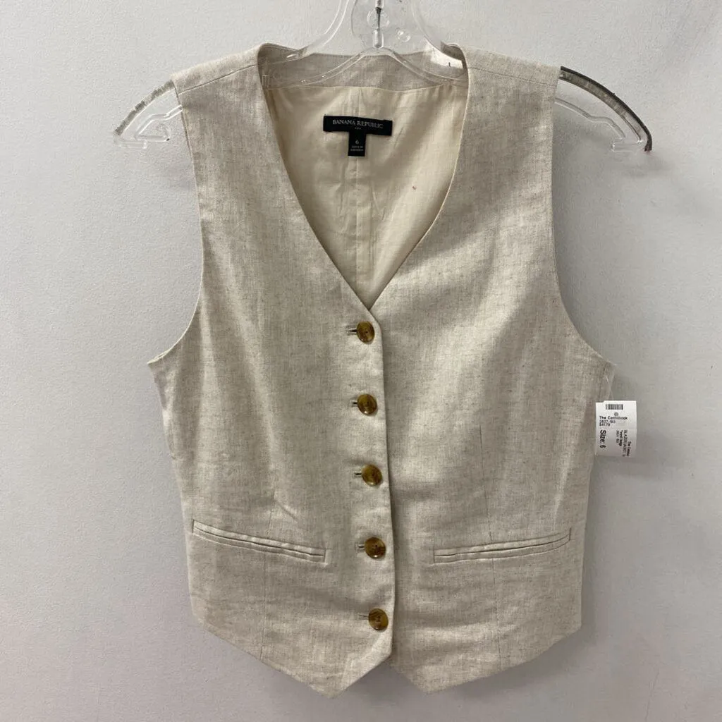 Banana Republic WOMEN'S BLAZER/JACKET beige 6 sold by The Comeback