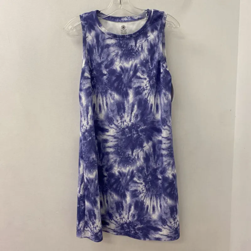 GAIAM WOMEN'S DRESS purple white M made by GAIAM