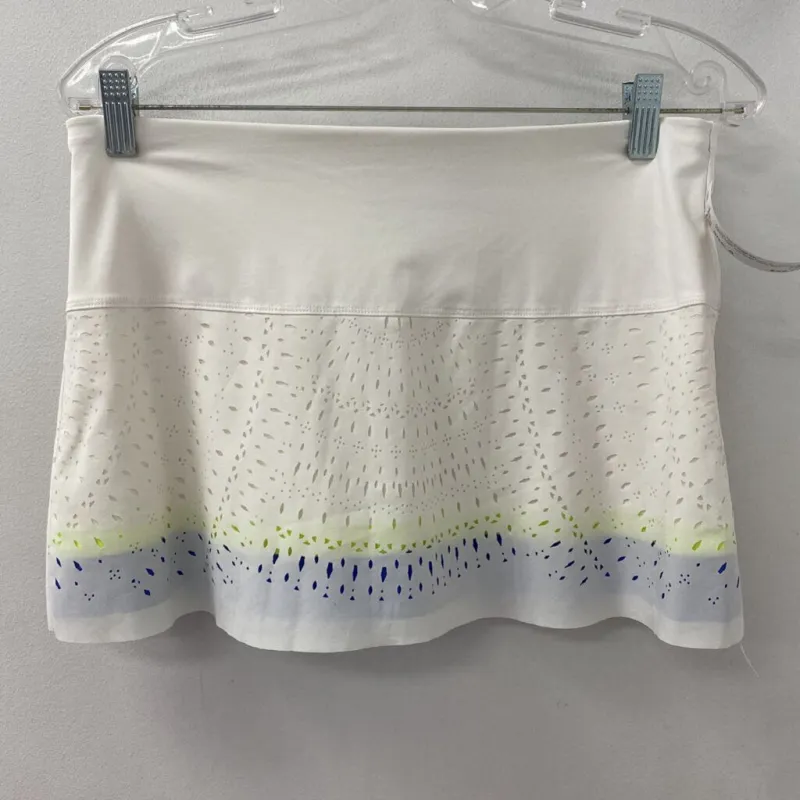 LUCKY IN LOVE WOMEN'S ACTIVE BOTTOM white neon blue S made by Lucky in Love