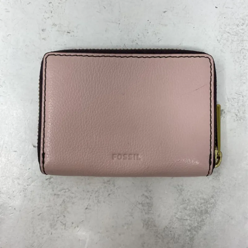 FOSSIL WOMEN'S WALLET/WRISTLET pink made by Fossil