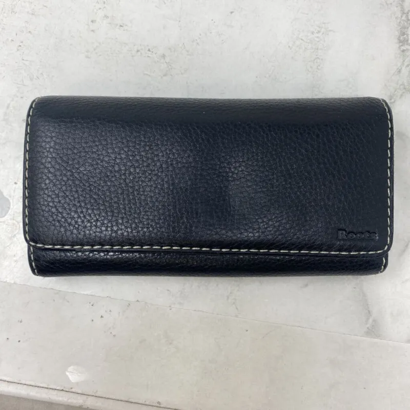 ROOTS WOMEN'S WALLET/WRISTLET black made by Roots