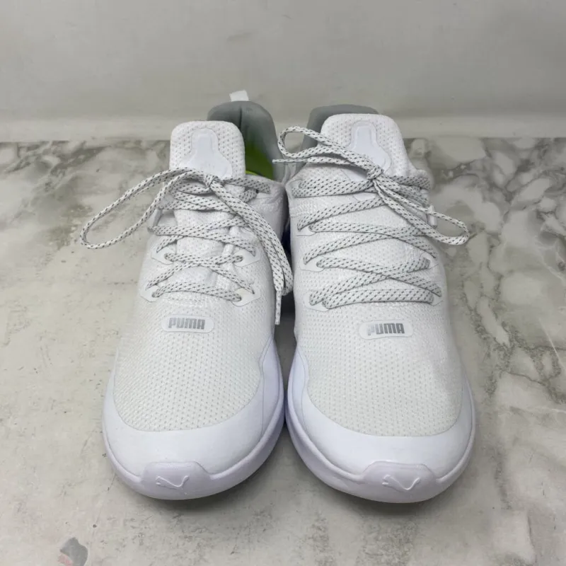 PUMA WOMEN'S SNEAKERS white 10 made by Puma