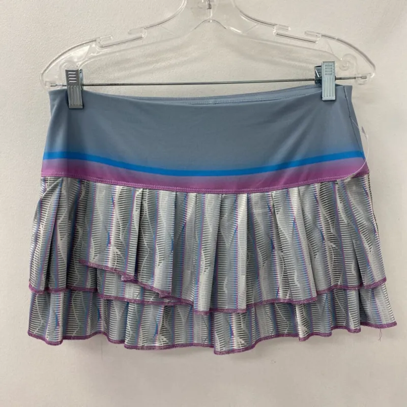 LUCKY IN LOVE WOMEN'S ACTIVE BOTTOM grey blue purple M made by Lucky in Love