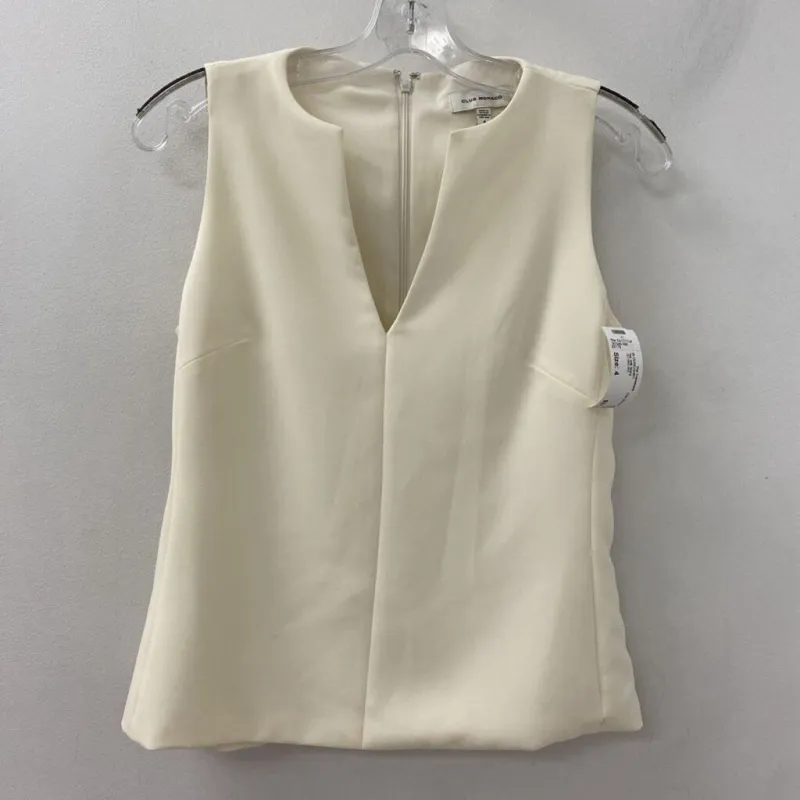 Club Monaco WOMEN'S BLOUSE/SHIRT ivory 4 made by Club Monaco