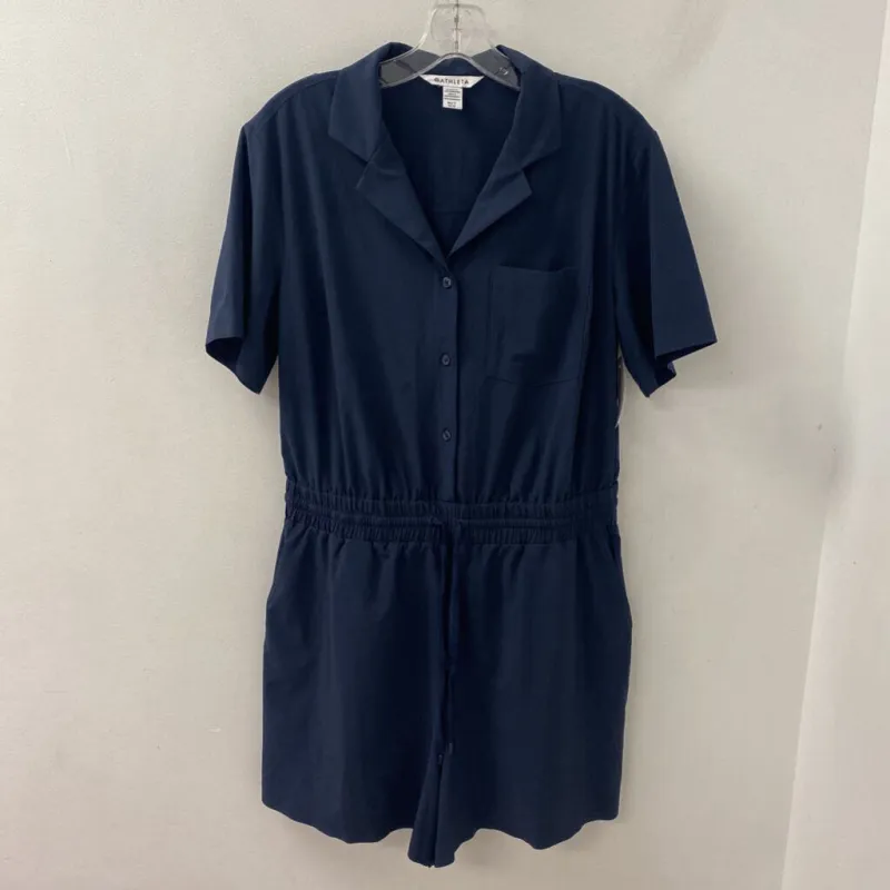 ATHLETA WOMEN'S ROMPER navy MT made by Athleta