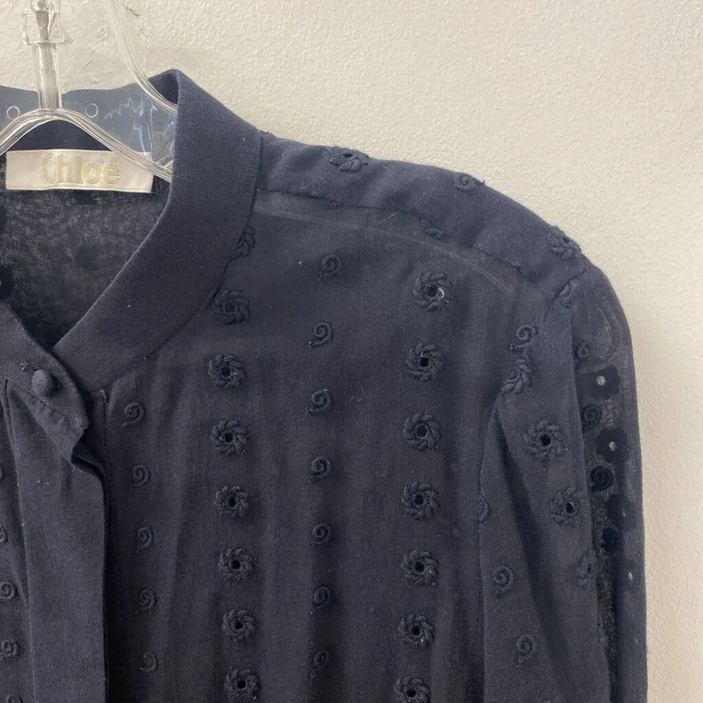 CHLOE WOMEN'S BLOUSE/SHIRT black S/M sold by The Comeback product image thumbnail 2