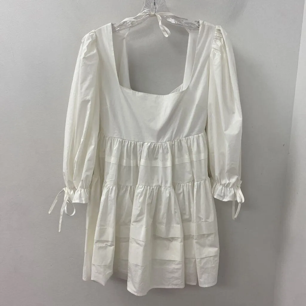 MABLE WOMEN'S DRESS white L sold by The Comeback
