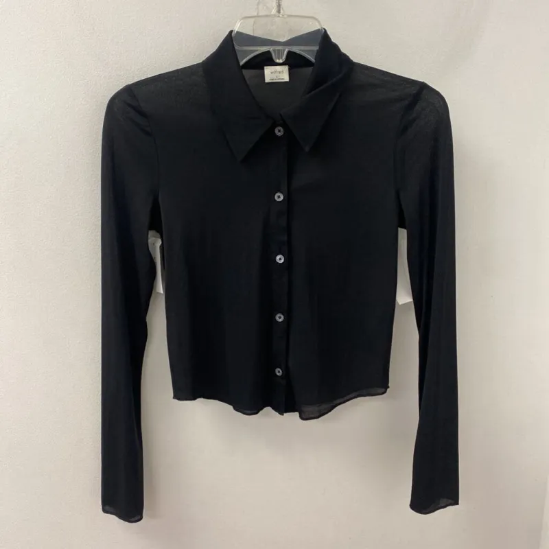 WILFRED WOMEN'S BLOUSE/SHIRT black S made by Wilfred