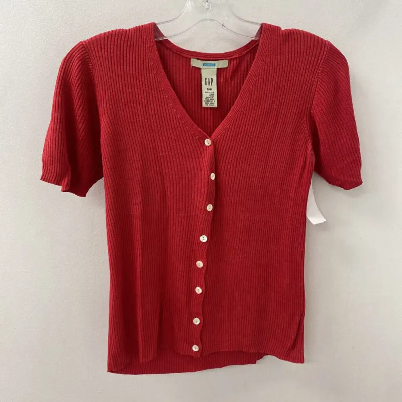 GAP WOMEN'S CARDIGAN red S made by GAP