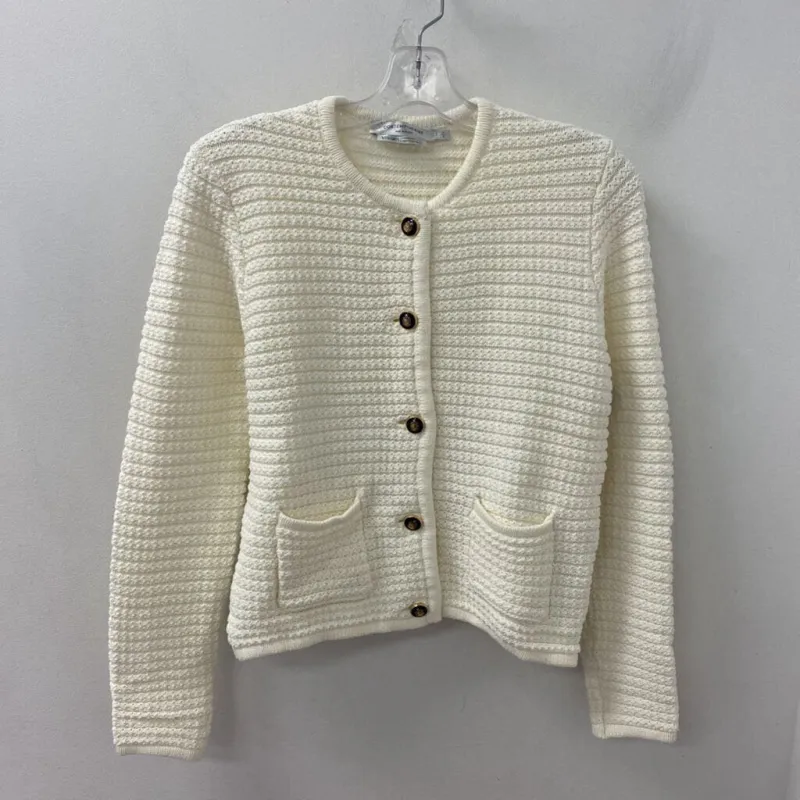SIMONS WOMEN'S CARDIGAN white S made by Simons